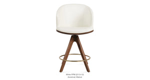 Athena Pyramid Swivel Stools - available in various heights | Image 5 | InSTYLE Home & Rugs