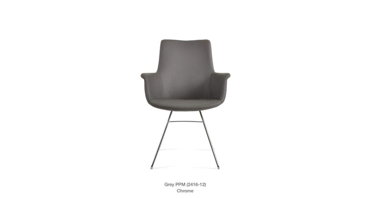 Bottega Wire HB Chair - durable construction for long-lasting use | Image 4 | InSTYLE Home & Rugs