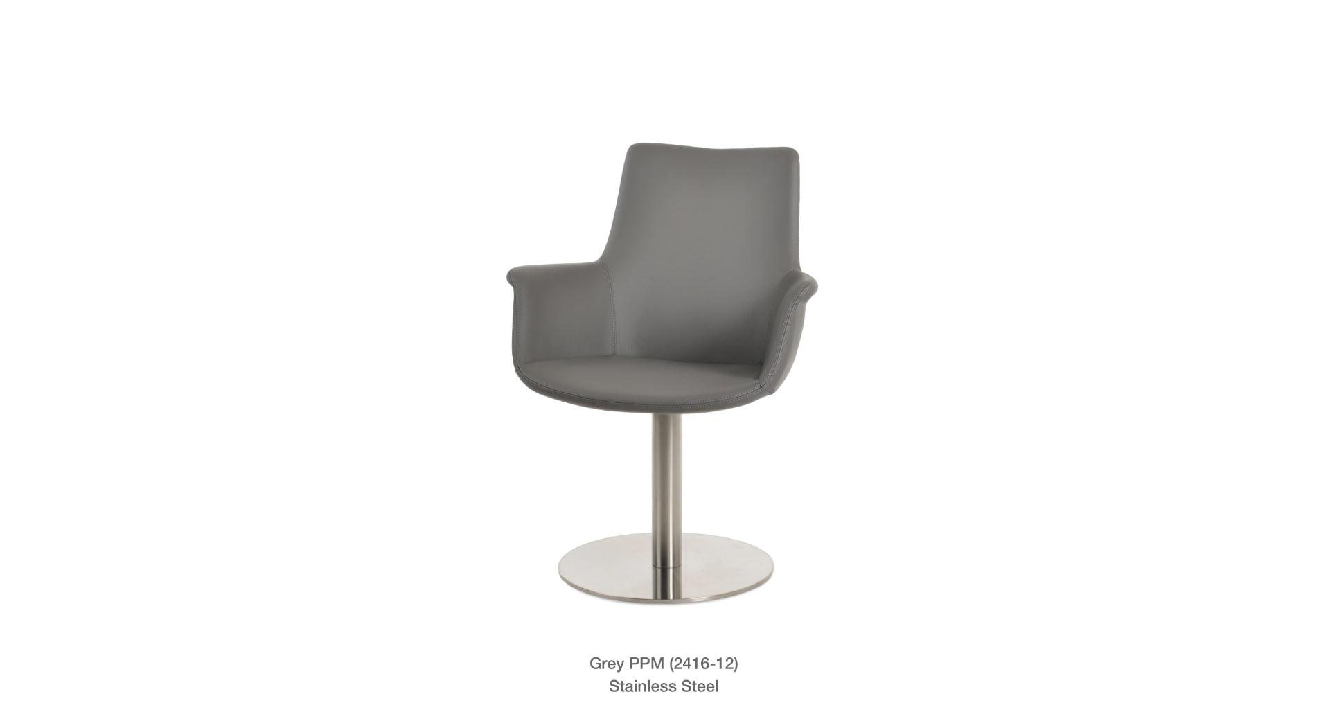 Bottega Round Swivel HB Chair - durable construction for long-lasting use | Image 12 | InSTYLE Home & Rugs