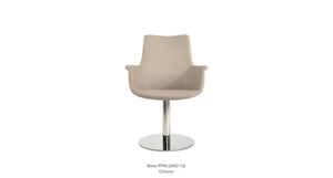Bottega Round Swivel HB Chair - durable construction for long-lasting use | Image 13 | InSTYLE Home & Rugs