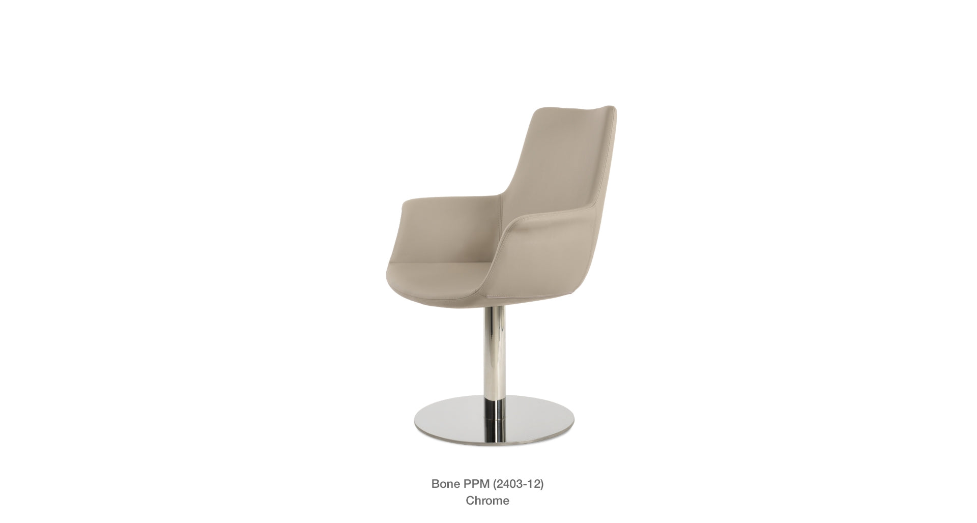 Bottega Round Swivel HB Chair - durable construction for long-lasting use | Image 14 | InSTYLE Home & Rugs
