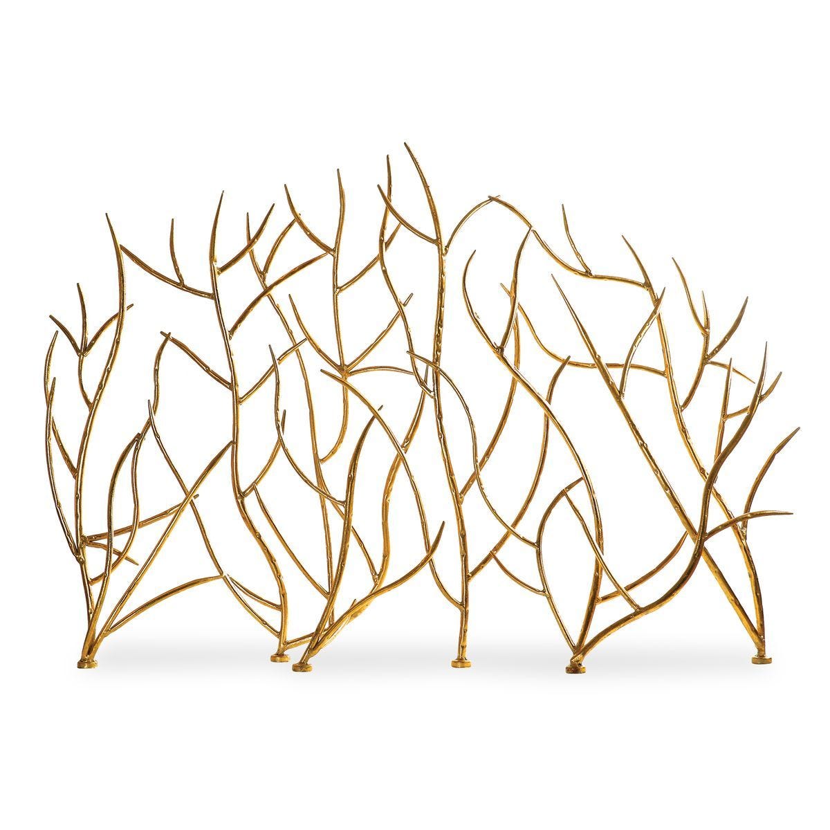 Gold Branches Decorative Fireplace Screen - decor accents and accessories for every room | Image 1 | InSTYLE Home & Rugs