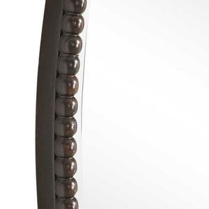 Sherise Oval Mirror, Bronze - elegant mirror for adding style and light to any room | Image 3 | InSTYLE Home & Rugs