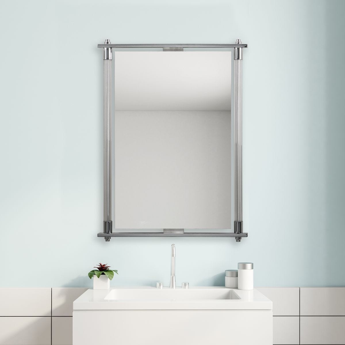 Adara Mirror - full-length mirror for creating the illusion of space and light | Image 1 | InSTYLE Home & Rugs