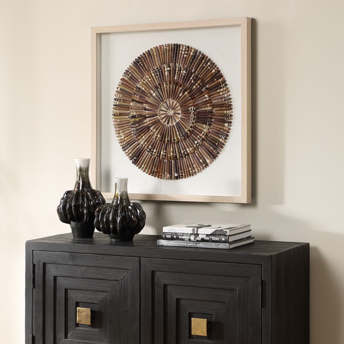 Tiger Sea Urchin Shadow Box - from framed art to mirrors, create a focal point in any room | Image 3 | InSTYLE Home & Rugs