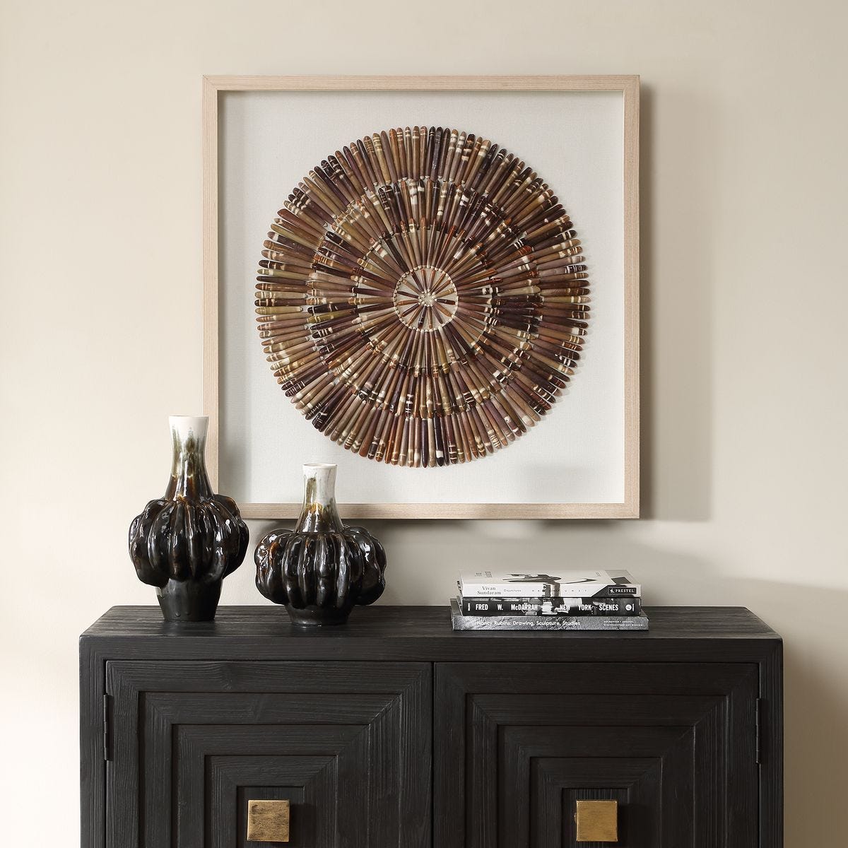 Tiger Sea Urchin Shadow Box - from framed art to mirrors, create a focal point in any room | Image 1 | InSTYLE Home & Rugs