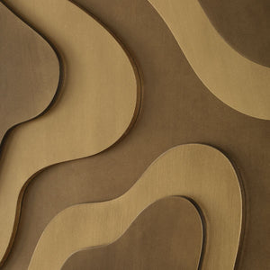 Golden Terrain Wood Wall Decor, S/2 - transform your walls with stylish wall decor | Image 5 | InSTYLE Home & Rugs