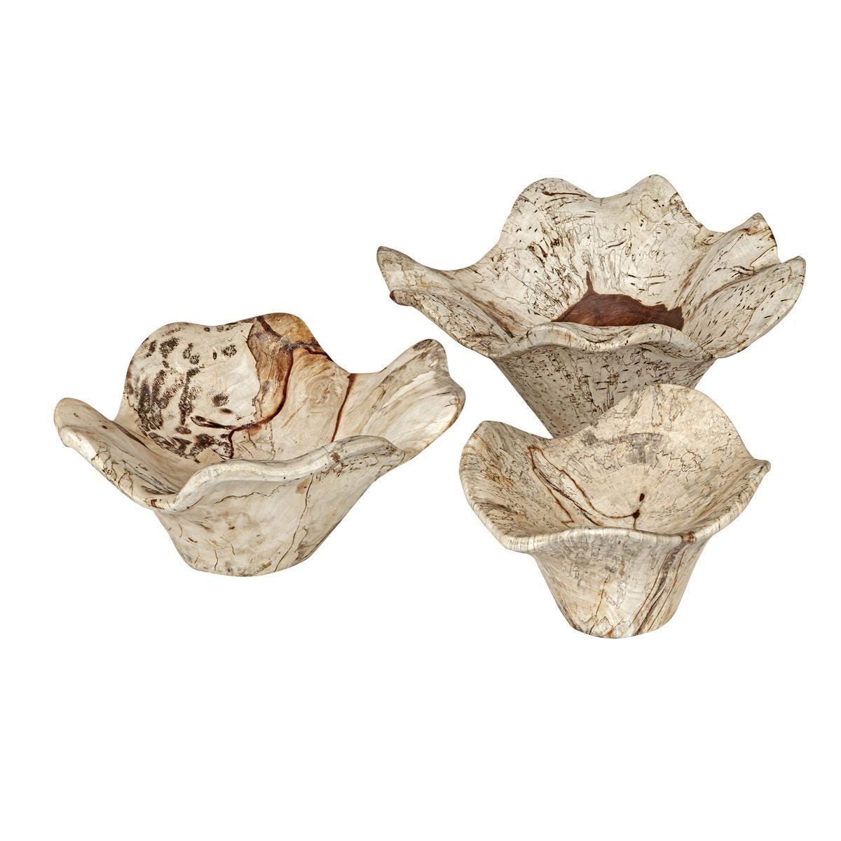 Teo Wood Wall Decor, Bleached S/3 - find the perfect pieces to complement your interior design | Image 2 | InSTYLE Home & Rugs