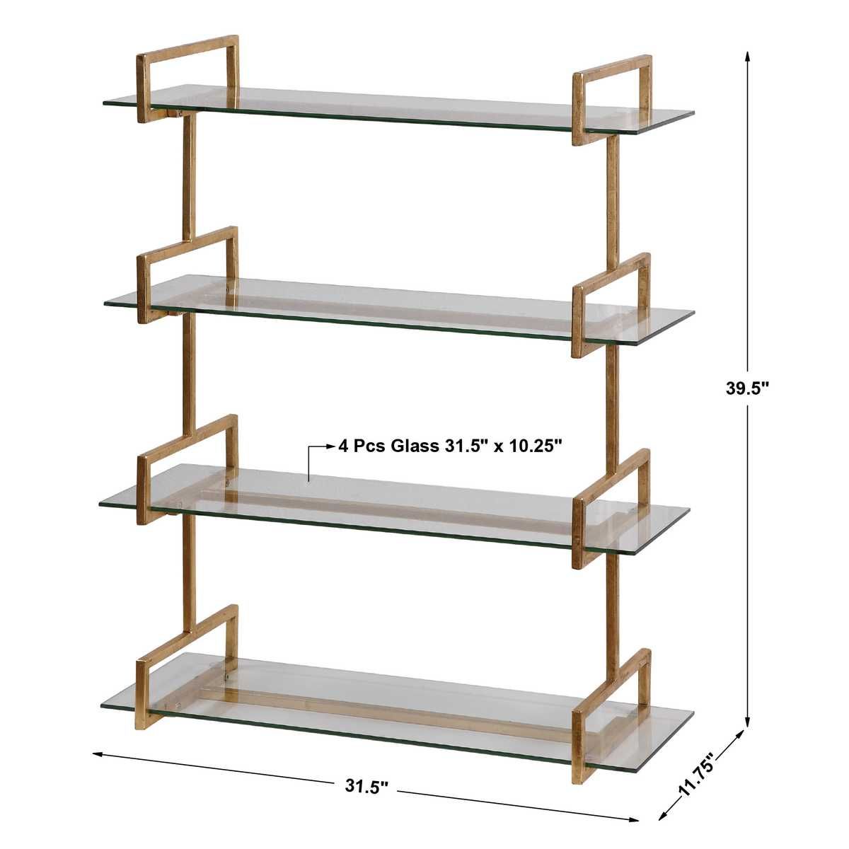 Auley Wall Shelf - transform your walls with stylish wall decor | Image 3 | InSTYLE Home & Rugs