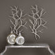 Silver Branches Metal Wall Decor, S/2