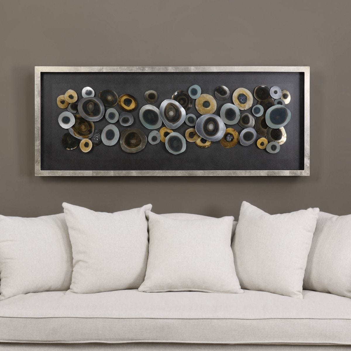 Discs Shadow Box - find the perfect pieces to complement your interior design | Image 1 | InSTYLE Home & Rugs
