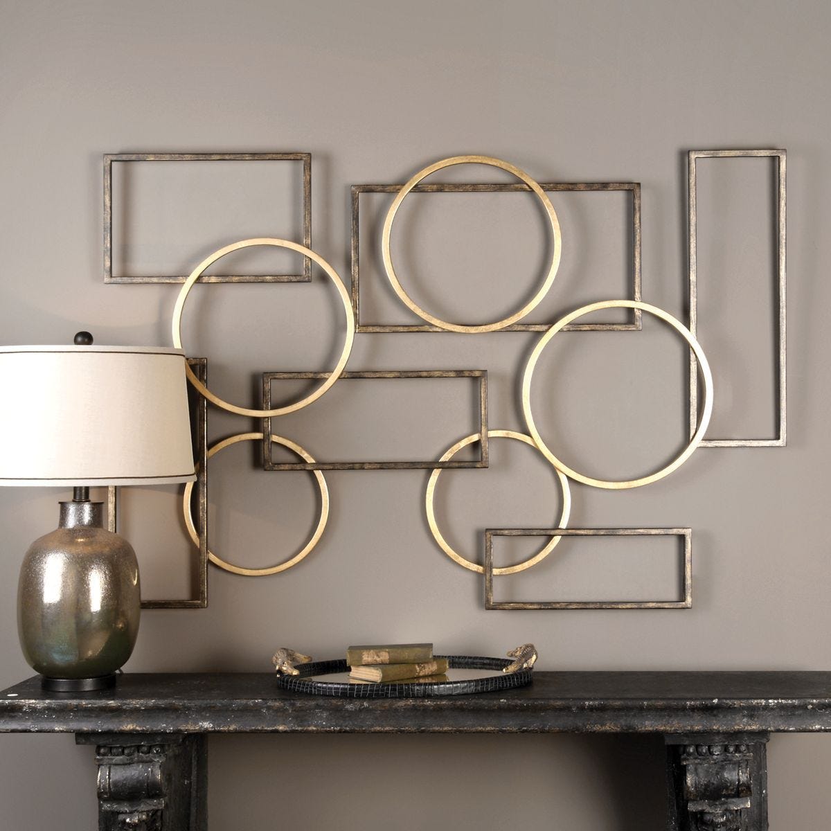 Elias Metal Wall Decor - transform your walls with stylish wall decor | Image 1 | InSTYLE Home & Rugs