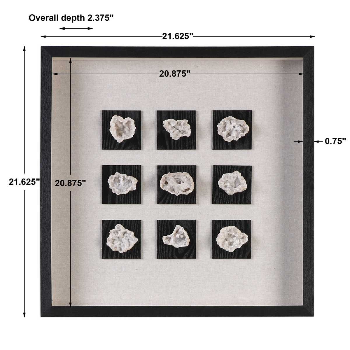 Geode Shadow Box - from framed art to mirrors, create a focal point in any room | Image 5 | InSTYLE Home & Rugs