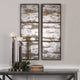 Rahila Mirrored Wall Panels, S/2