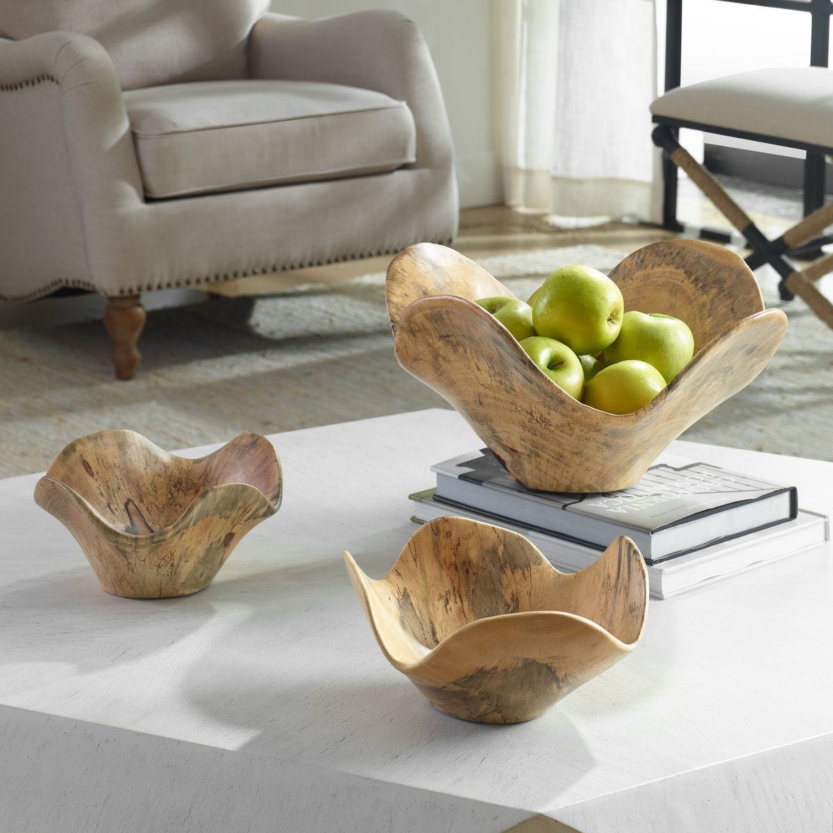 Tamarine Wood Wall Decor, S/3 - from framed art to mirrors, create a focal point in any room | Image 8 | InSTYLE Home & Rugs