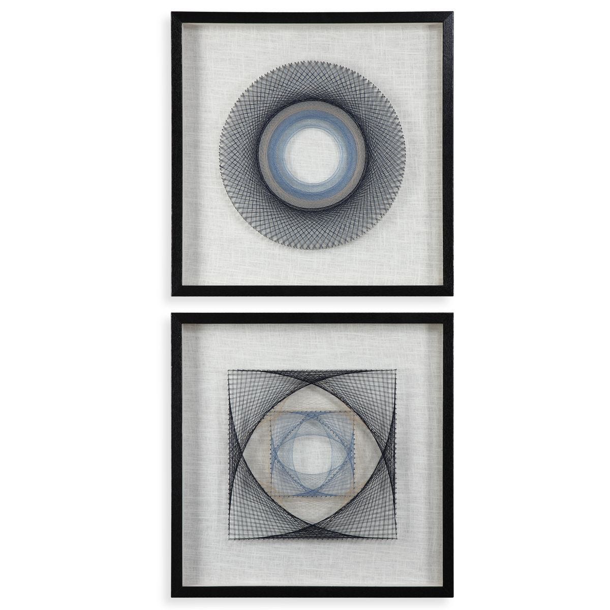 String Duet Shadow Boxes, S/2 - from framed art to mirrors, create a focal point in any room | Image 2 | InSTYLE Home & Rugs