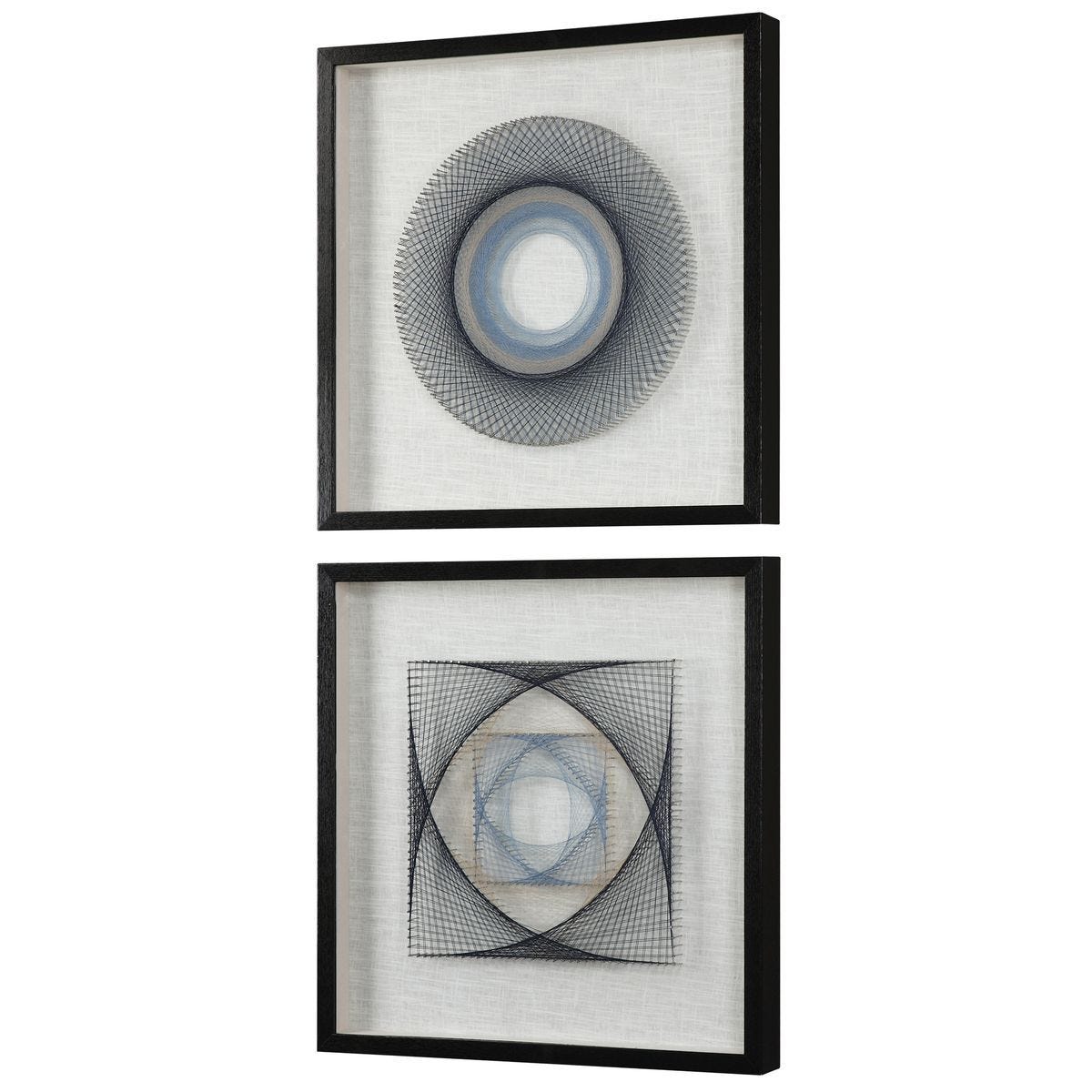 String Duet Shadow Boxes, S/2 - from framed art to mirrors, create a focal point in any room | Image 3 | InSTYLE Home & Rugs