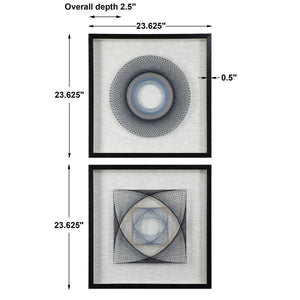 String Duet Shadow Boxes, S/2 - from framed art to mirrors, create a focal point in any room | Image 7 | InSTYLE Home & Rugs