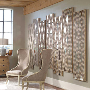 Tahira Wood Wall Decor, Rectangle - find the perfect pieces to complement your interior design | Image 1 | InSTYLE Home & Rugs