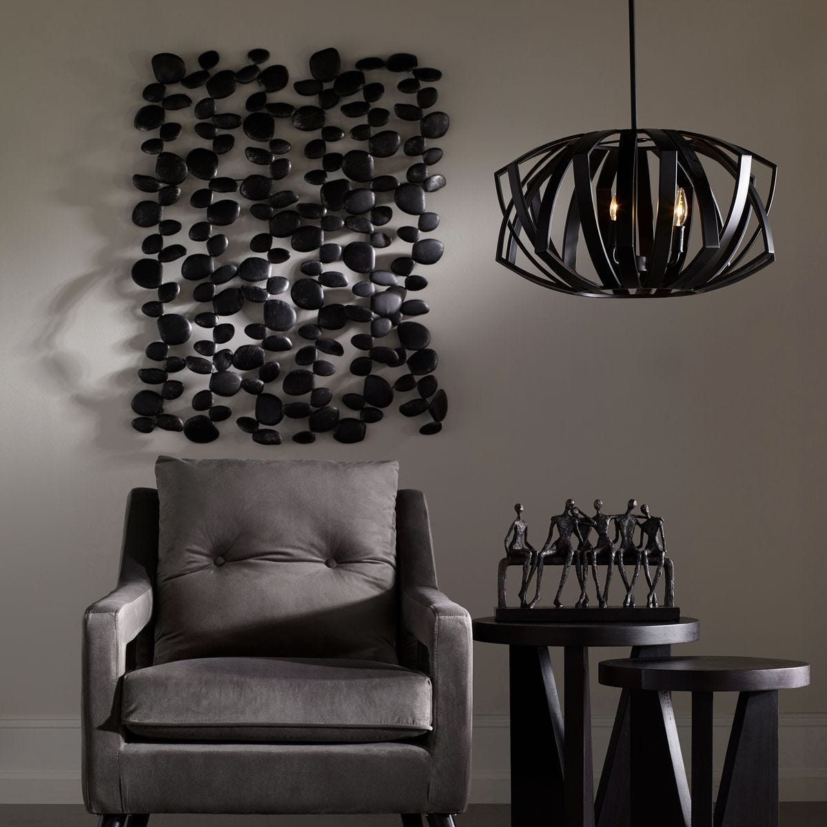 Skipping Stones Metal Wall Decor - from framed art to mirrors, create a focal point in any room | Image 1 | InSTYLE Home & Rugs