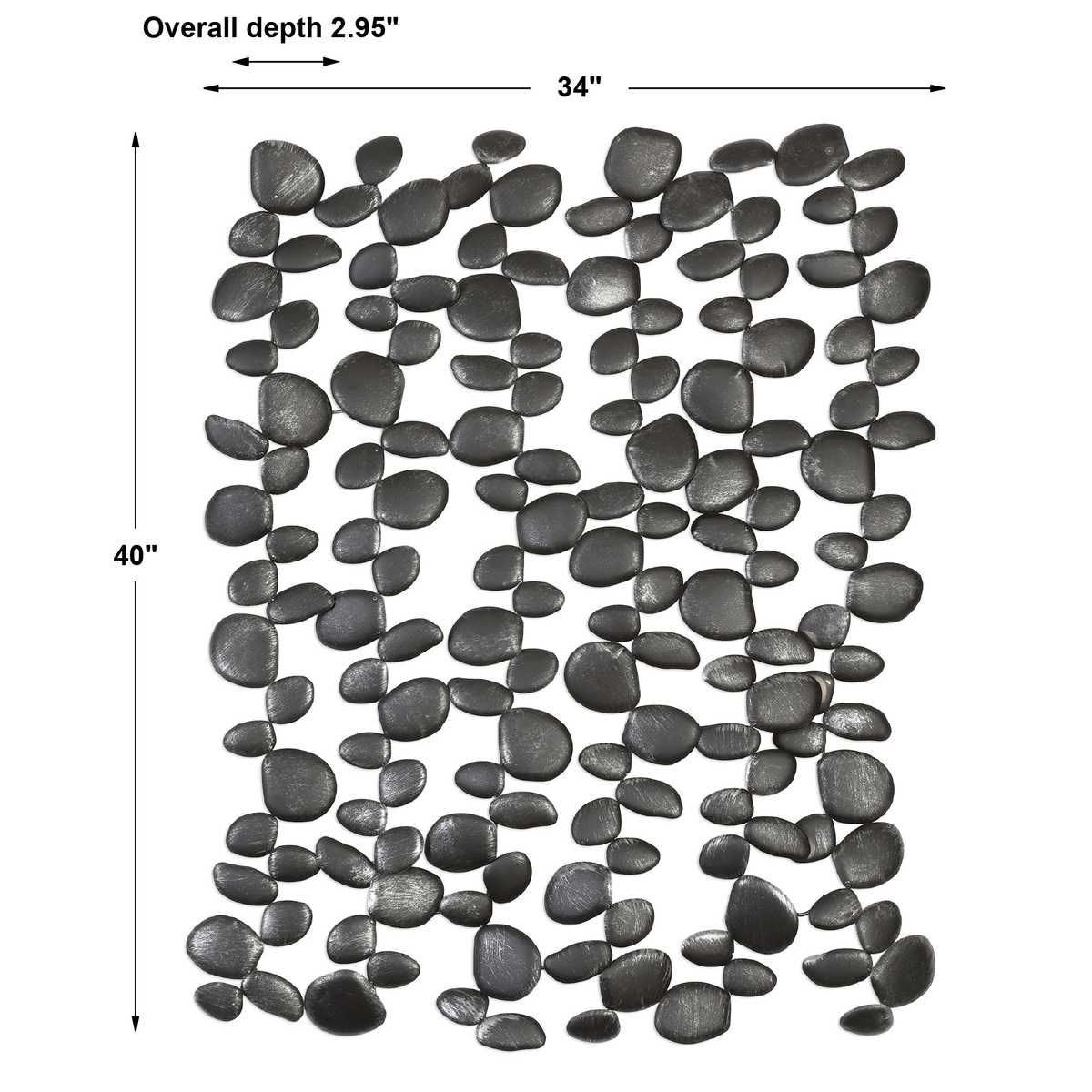 Skipping Stones Metal Wall Decor - from framed art to mirrors, create a focal point in any room | Image 5 | InSTYLE Home & Rugs