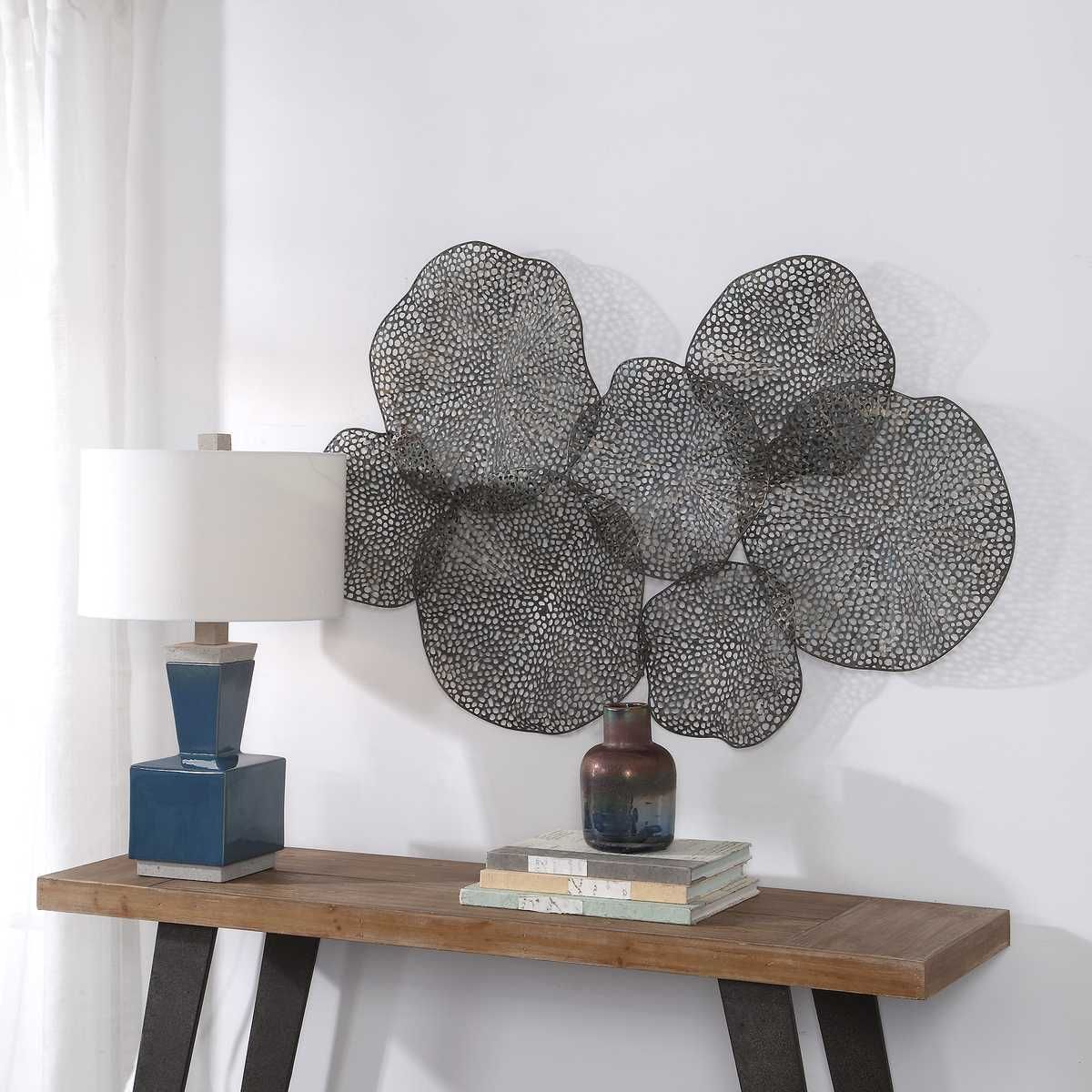 Ripley Metal Wall Decor, Bronze - from framed art to mirrors, create a focal point in any room | Image 4 | InSTYLE Home & Rugs