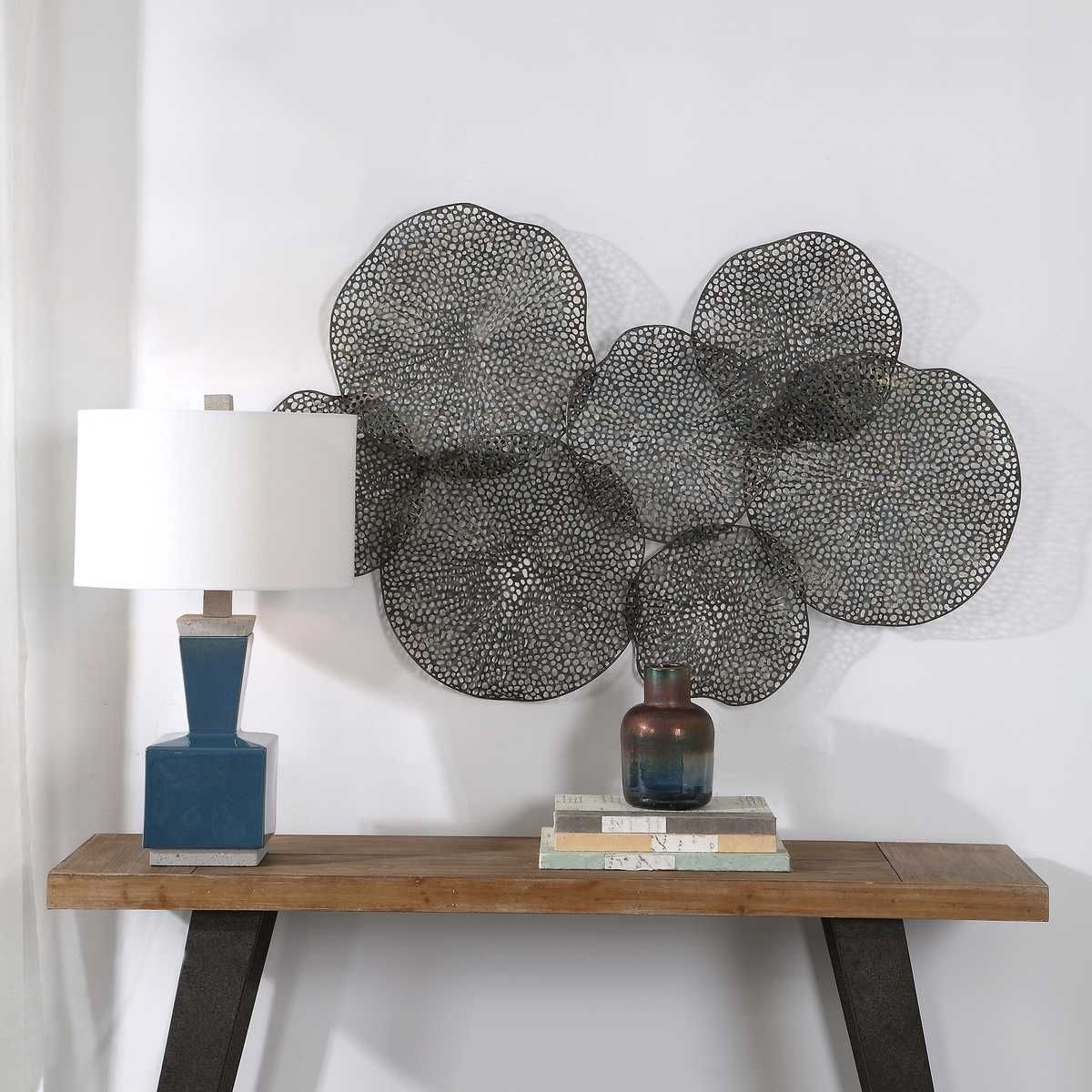 Ripley Metal Wall Decor, Bronze - from framed art to mirrors, create a focal point in any room | Image 1 | InSTYLE Home & Rugs