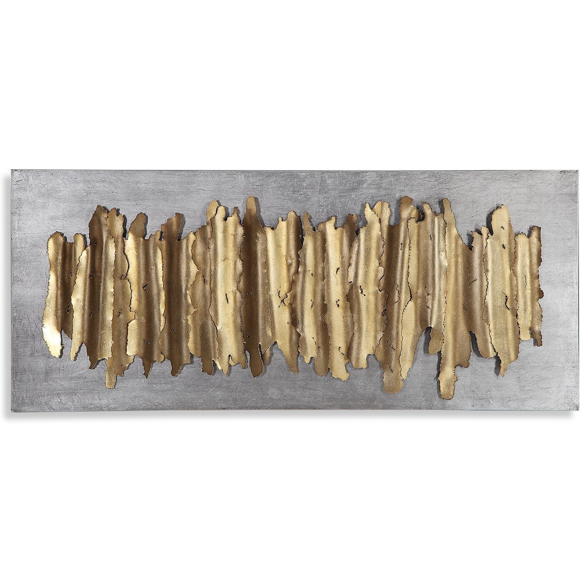 Lev Metal Wall Decor, Silver - find the perfect pieces to complement your interior design | Image 2 | InSTYLE Home & Rugs