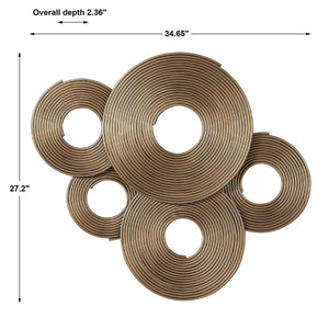 Ahmet Metal Wall Decor - from framed art to mirrors, create a focal point in any room | Image 6 | InSTYLE Home & Rugs