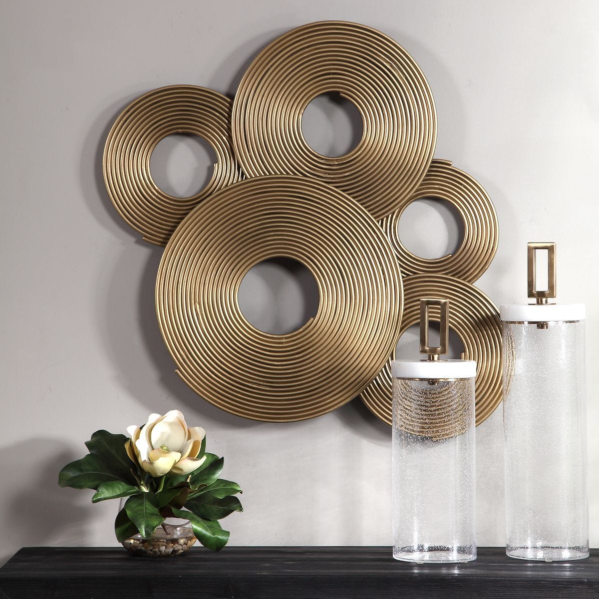 Ahmet Metal Wall Decor - from framed art to mirrors, create a focal point in any room | Image 1 | InSTYLE Home & Rugs