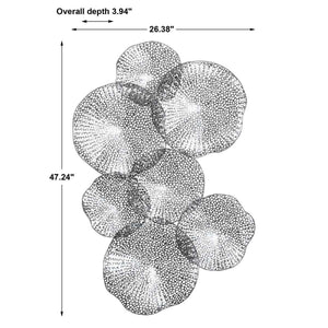 Ripley Metal Wall Decor, Pewter - find the perfect pieces to complement your interior design | Image 5 | InSTYLE Home & Rugs
