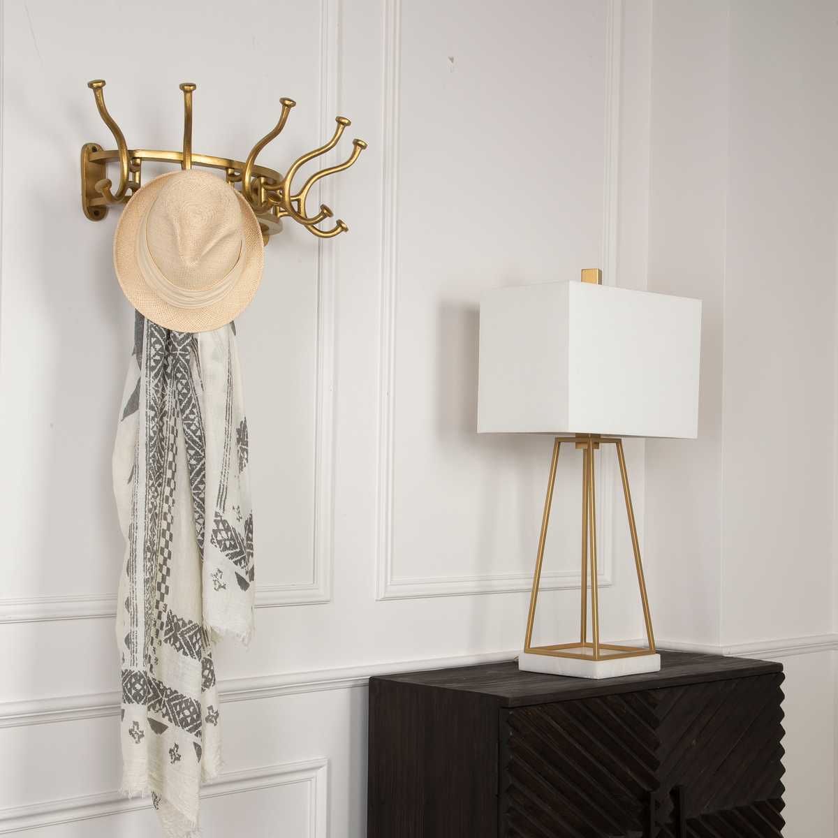 Starling Wall Mounted Coat Rack - from framed art to mirrors, create a focal point in any room | Image 1 | InSTYLE Home & Rugs