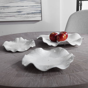 Abella Ceramic Indoor-Outdoor Wall Decor, White, S/3 - find the perfect pieces to complement your interior design | Image 8 | InSTYLE Home & Rugs