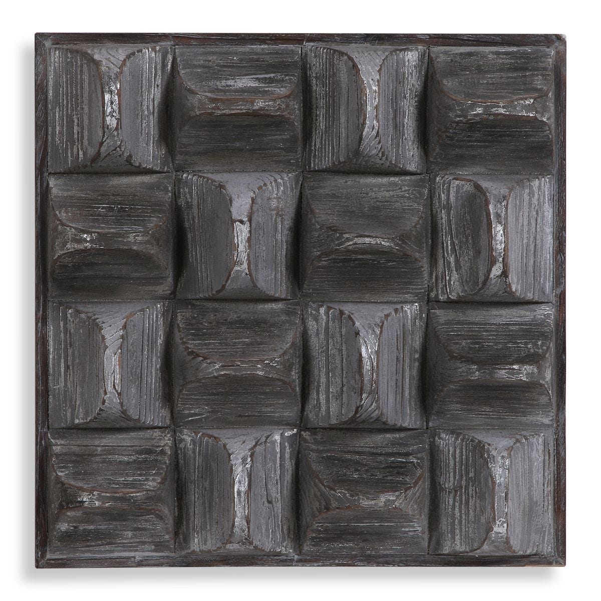 Pickford Wood Wall Decor, Gray - transform your walls with stylish wall decor | Image 2 | InSTYLE Home & Rugs