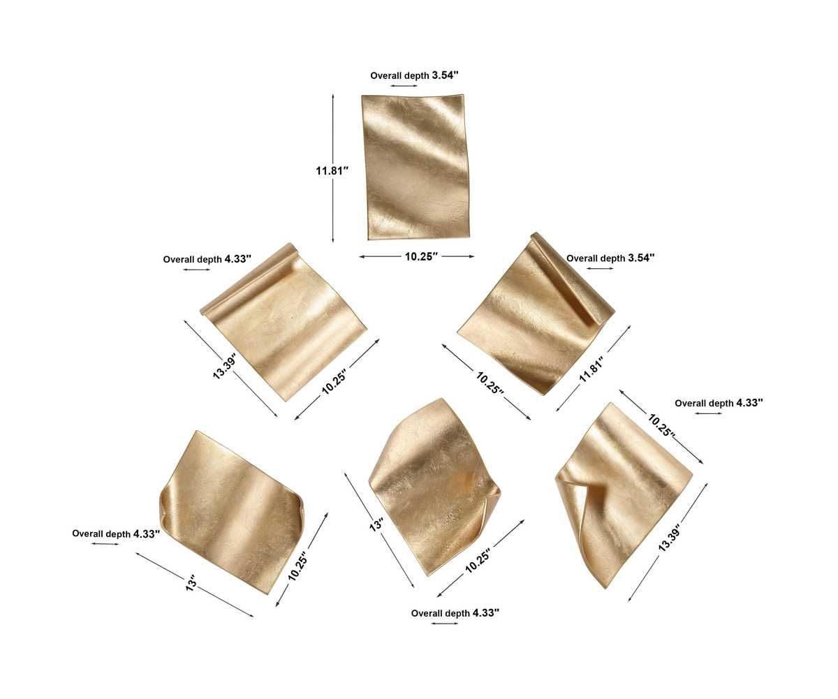 Fluttering Pages Wall Decor, S/6 - find the perfect pieces to complement your interior design | Image 5 | InSTYLE Home & Rugs