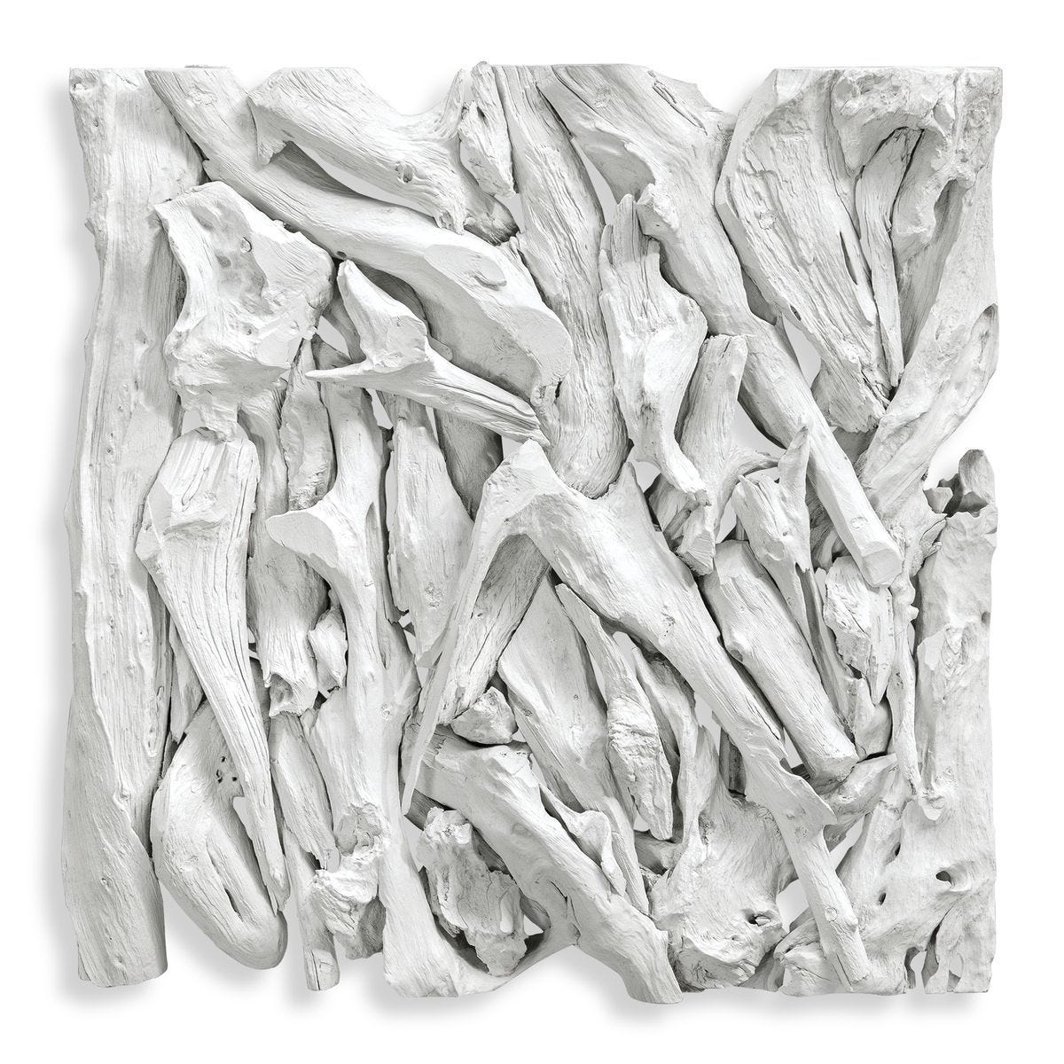 Rio Wood Wall Decor, Whitewashed - from framed art to mirrors, create a focal point in any room | Image 2 | InSTYLE Home & Rugs
