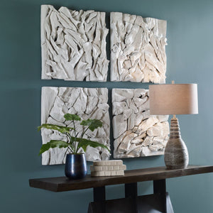 Rio Wood Wall Decor, Whitewashed - from framed art to mirrors, create a focal point in any room | Image 1 | InSTYLE Home & Rugs