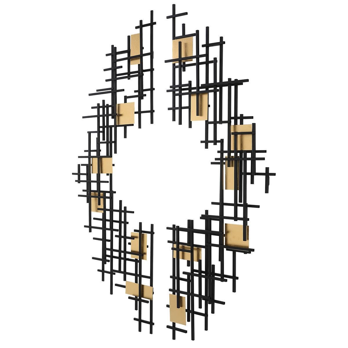 Reflection Metal Wall Decor, S/2 - from framed art to mirrors, create a focal point in any room | Image 3 | InSTYLE Home & Rugs