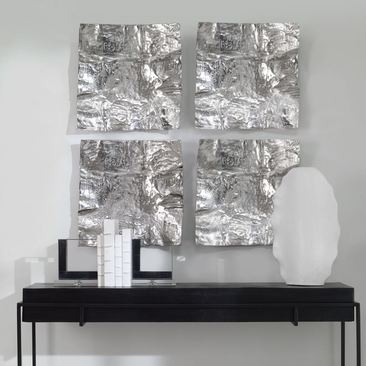 Archive Metal Wall Decor, Nickel - from framed art to mirrors, create a focal point in any room | Image 7 | InSTYLE Home & Rugs