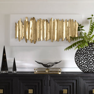 Lev Metal Wall Decor, White - transform your walls with stylish wall decor | Image 6 | InSTYLE Home & Rugs