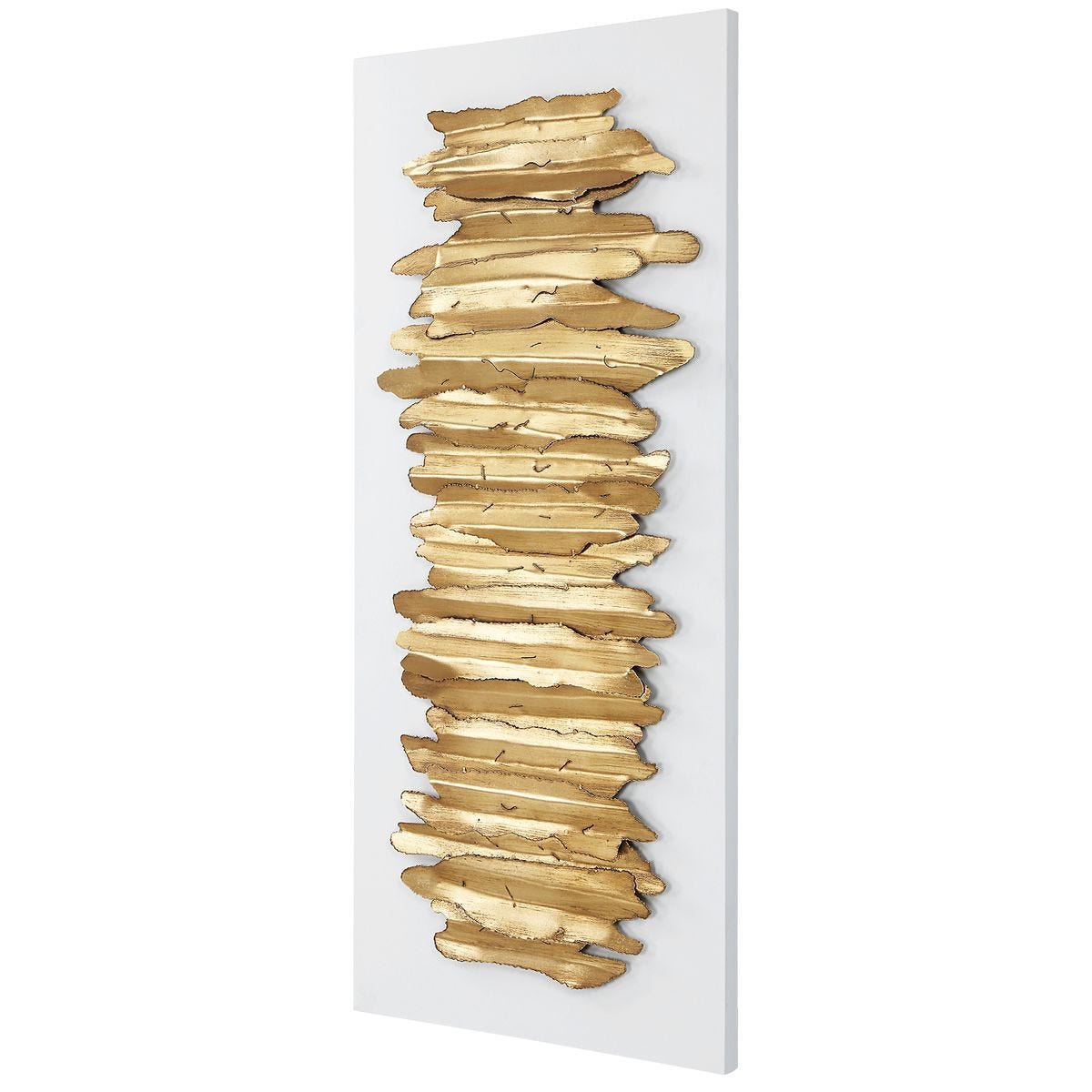 Lev Metal Wall Decor, White - transform your walls with stylish wall decor | Image 3 | InSTYLE Home & Rugs