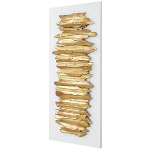 Lev Metal Wall Decor, White - transform your walls with stylish wall decor | Image 3 | InSTYLE Home & Rugs