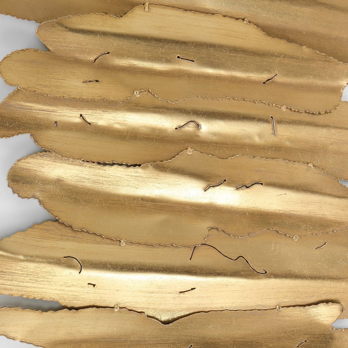 Lev Metal Wall Decor, White - transform your walls with stylish wall decor | Image 4 | InSTYLE Home & Rugs