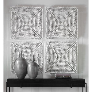 Portside Wood Wall Panel, White - from framed art to mirrors, create a focal point in any room | Image 3 | InSTYLE Home & Rugs