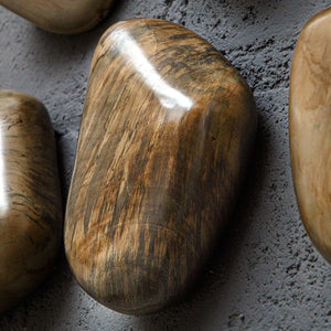 Pebbles Wood Wall Decor, Walnut, S/9 - transform your walls with stylish wall decor | Image 4 | InSTYLE Home & Rugs