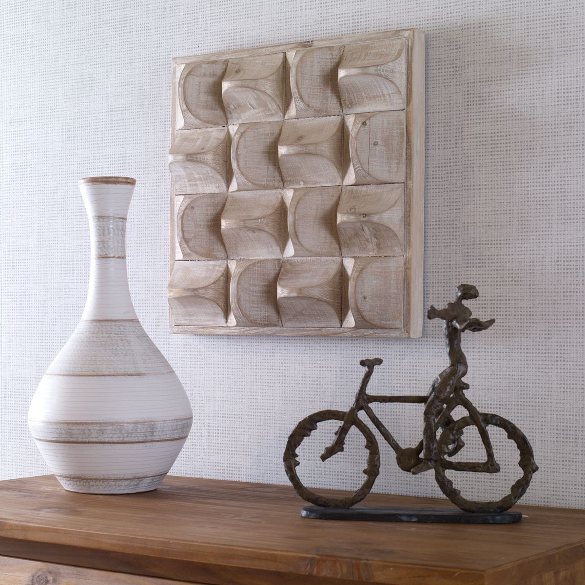 Pickford Wood Wall Decor, Natural - find the perfect pieces to complement your interior design | Image 1 | InSTYLE Home & Rugs