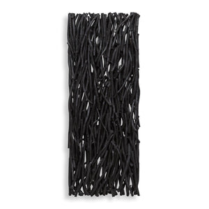 Gathered Teak Wood Wall Decor, Black - find the perfect pieces to complement your interior design | Image 2 | InSTYLE Home & Rugs
