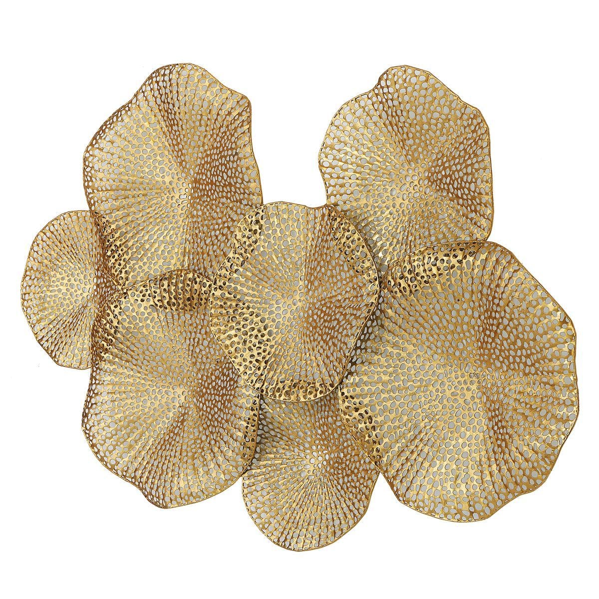 Ripley Metal Wall Decor, Gold - from framed art to mirrors, create a focal point in any room | Image 3 | InSTYLE Home & Rugs