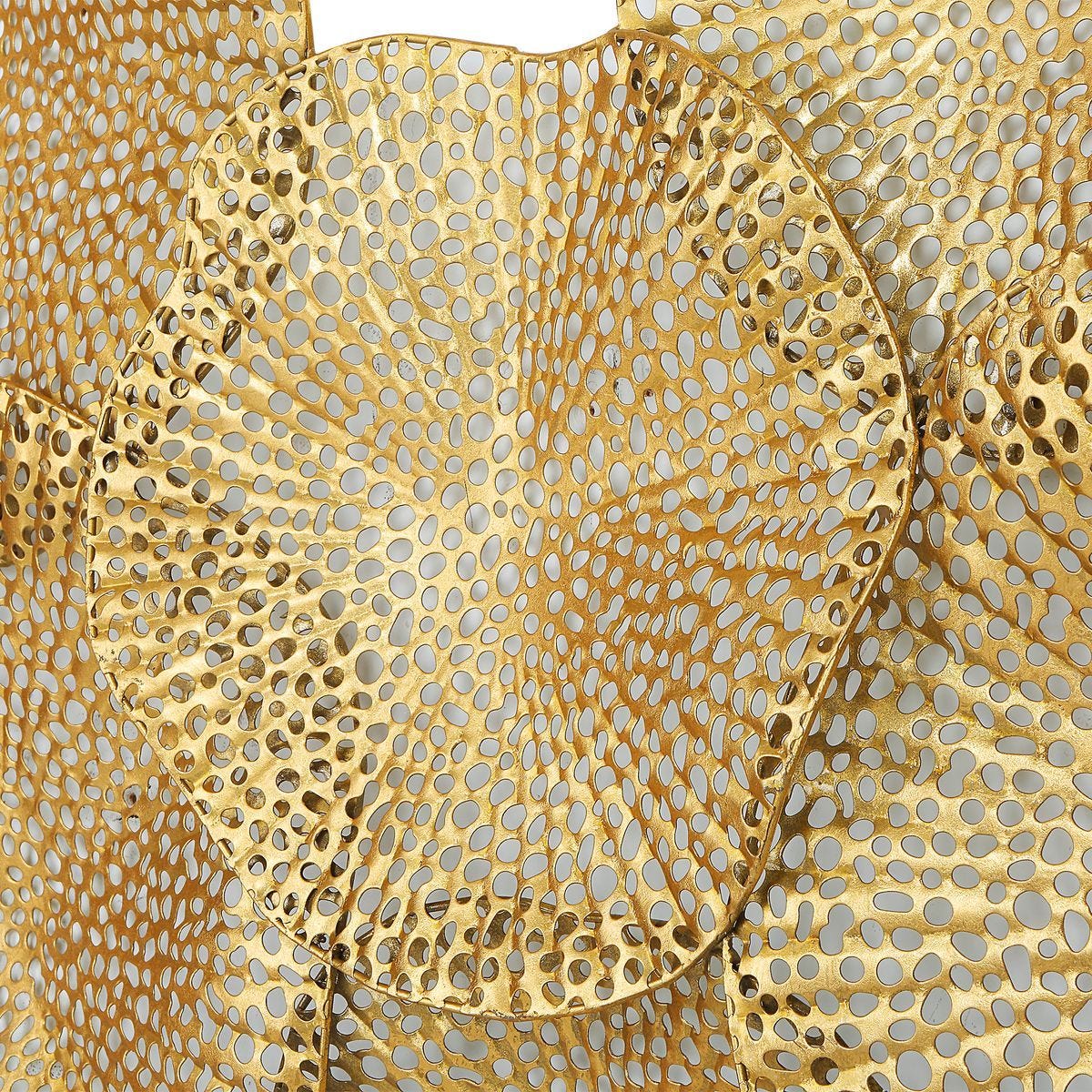 Ripley Metal Wall Decor, Gold - from framed art to mirrors, create a focal point in any room | Image 4 | InSTYLE Home & Rugs