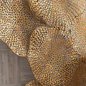 Ripley Metal Wall Decor, Gold - from framed art to mirrors, create a focal point in any room | Image 5 | InSTYLE Home & Rugs